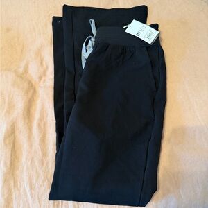 FIGS Cordova Flared Black Scrub Pants